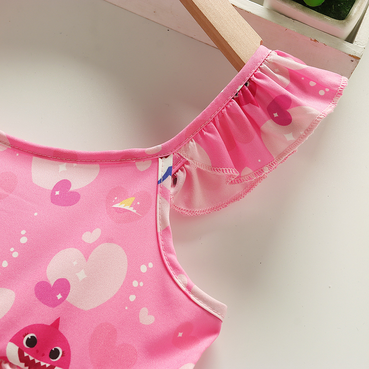 hibobi x Baby Shark Toddler Girl Camisole Dress Wholesale-pos