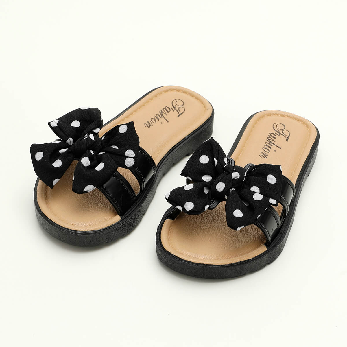 Toddler Girl Wave Point Flip Flops Wholesale
