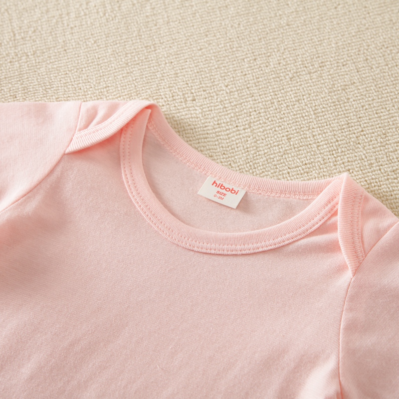 hibobi Baby Rainbow Cow Print Bodysuit Suit Wholesale