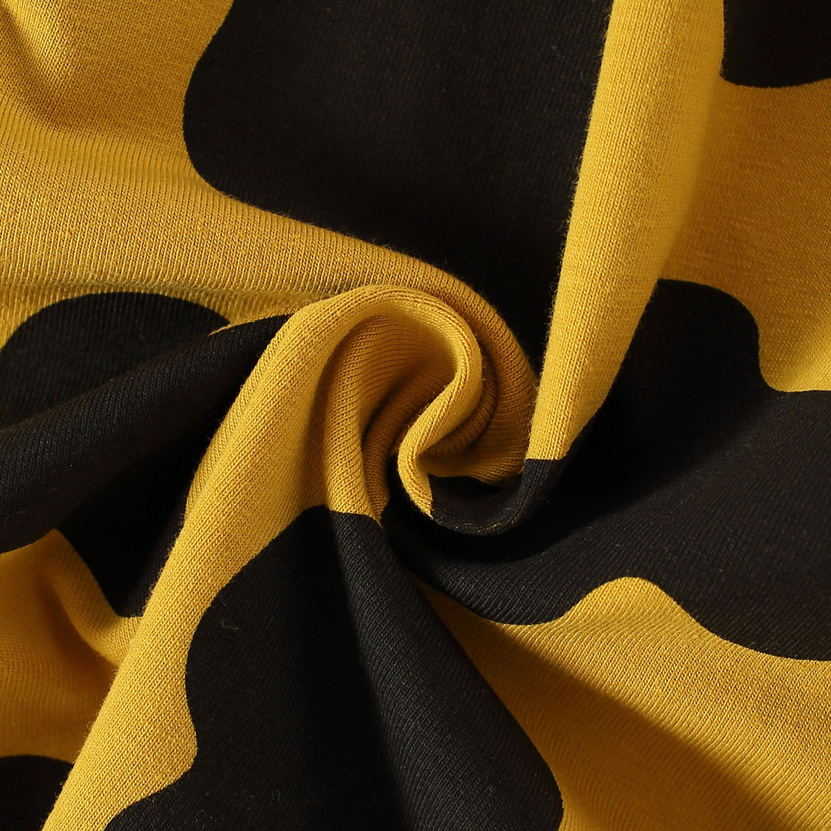 hibobi Girl Baby Yellow Print Patchwork Dress & Cute Calf Wholesale