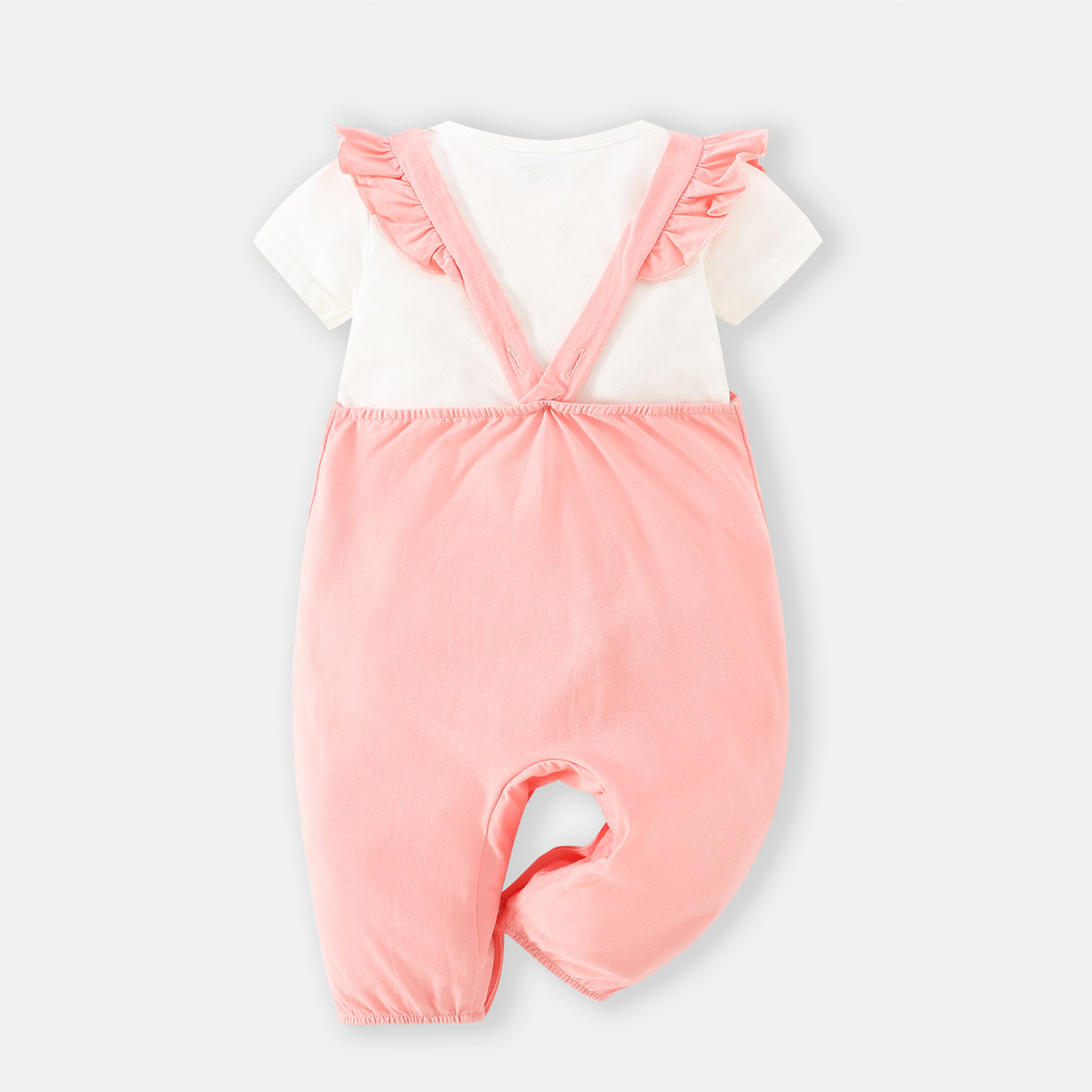 模拟bug，限时促销商品1，原价19.99，限时促销价10.99；hibobi ×Dora Girl Baby Pink Strappy Trousers & white T-shirt Set Wholesale